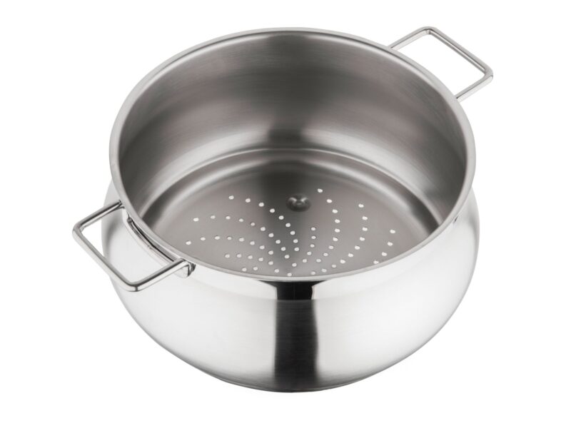 Ornamia 22cm Stainless Steel Steamer Pot with Lid & Steaming Insert - TUMMY Collection - Image 5
