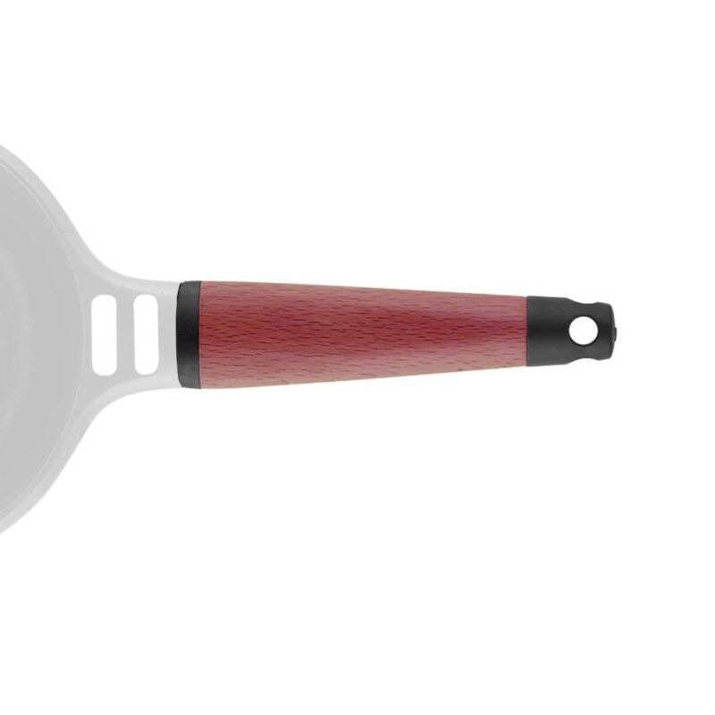 Ornamia Short Removable Cedar Wood Handle for Small Castey Pans & Casseroles - Image 2